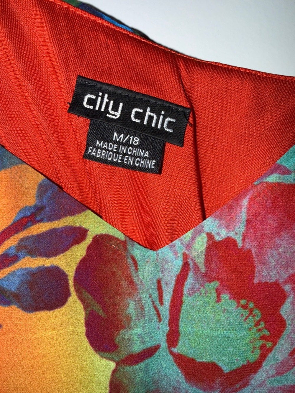 City Chic Hi-Low Floral Maxi Dress - Picture 6 of 7